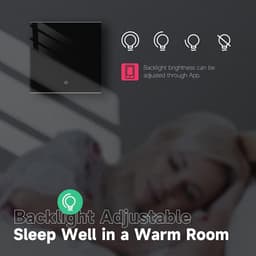 Programmeerbare WiFi Thermostaat Beok Intelligente Tuya APP Water Warmte LCD Touch Screen TGW60W-WIFI-WP - Wit — thumbnail 4