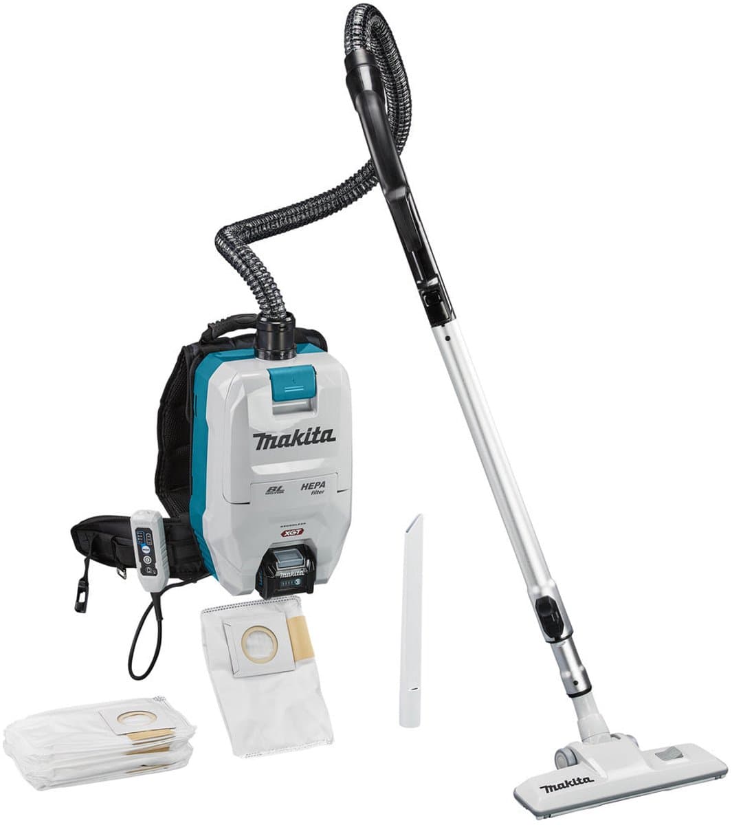 Makita VC008GM201 Accu rugstofzuiger voor schoonmaak XGT 40V Max 4.0Ah — afbeelding 1