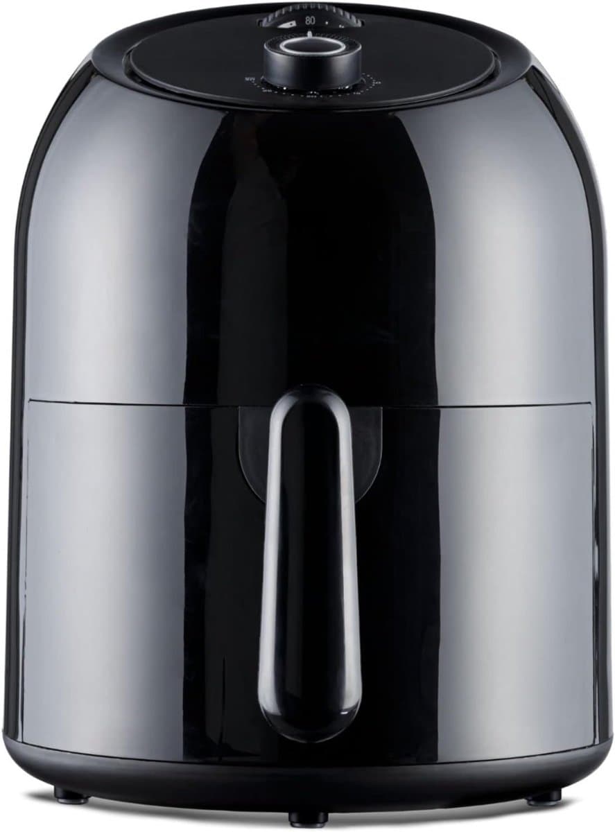 Aurixi® Mini Airfryer - Airfryermand - Heteluchtfriteuse - Zwart - 28cm x 29cm x 37cm — afbeelding 1