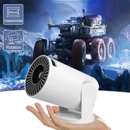 D&A Projector - Beamer - Video - LED Projector - 1080 P - HDMI USB - Draagbare Mini Projector - Mini Beamer - Bioscoop - Wit — thumbnail 3