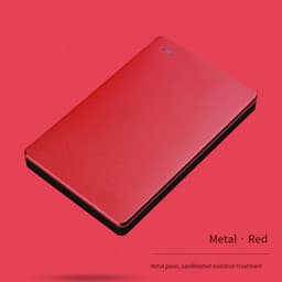Externe Harde Schijf - Mobiele Opslag - Data Back-up - Snelle USB 3.0 - 1 TB - Rood — thumbnail 2