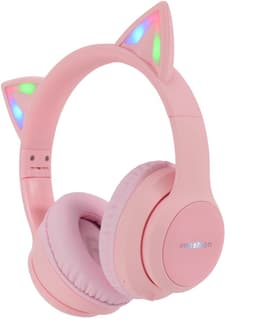 imoshion Kinder Koptelefoon Kattenoortjes - Bluetooth en Decibelbegrenzer - Draadloze Koptelefoon Kinderen — thumbnail 1