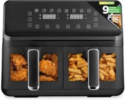 Airfryer XXL - Dubbele Mand Airfryer - keukenhulp
