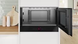 Bosch BFR7221B1-1 Inbouwmagnetron Serie 8 zwart+3 Jaar Gratis Extra Garantie — thumbnail 4
