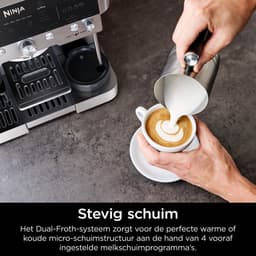 Ninja Luxe Café Premier 3-in-1 Espressomachine en Filterkoffiezetapparaat met Melkopschuimer - ES601EU — thumbnail 3