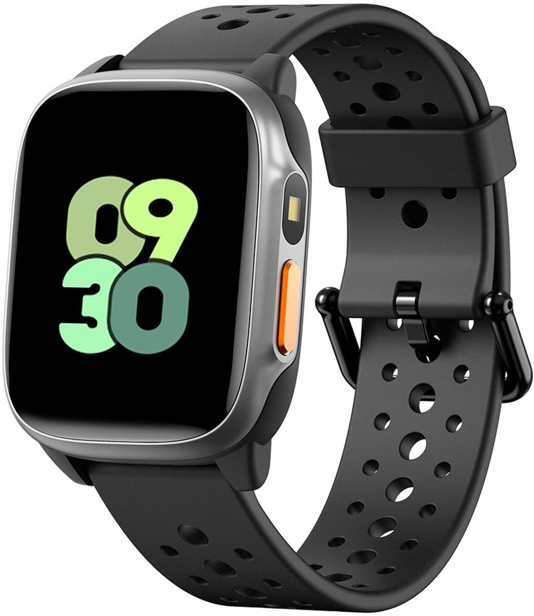 Smartwatch Kinderen – Hartslag – Camera – Stappen – Zaklamp – Zwart — afbeelding 1