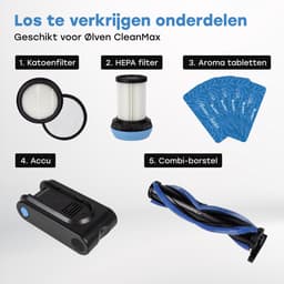 Ølven CleanMax Inlet Filter - Originele voor filter - Beschermt Motor & Behoudt Zuigkracht - voor Ølven CleanMax Steelstofzuiger — thumbnail 3