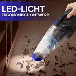 AG Kruimeldief Draadloos - Handstofzuiger - Kruimelzuiger - Stil & Krachtig 100W - Auto & Huis - LED - Opzetstukken - Extra HEPA Filter - Compact - Huisdieren — thumbnail 3