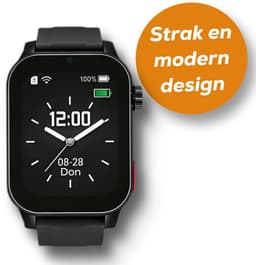 Weewise WS81 - GPS-horloge voor senioren - Valdetectie - SOS knop - GPS Tracker - GPS Horloge Ouderen - Alarm Horloge - SOS Horloge - Valdetectie - Alzheimer - Dementie - Alarmknop - Videobellen - Inclusief Simkaart & App — thumbnail 1