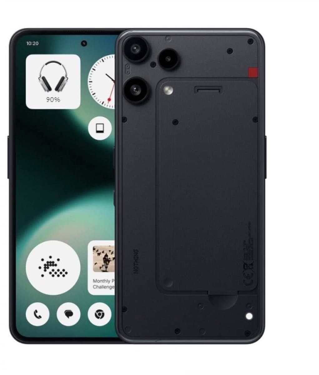 Nothing Phone (3a) Lite - 8GB RAM 256GB - Zwart - 6.7" 120Hz AMOLED - 50MP Dual Camera - 5000mAh - 5G — afbeelding 1