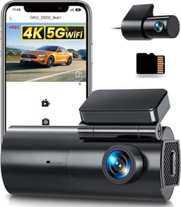 Nexvo® Dashcam Voor en Achter - Dashcam - Dashcam Voor Auto - Zwart -‎ 5cm x 10cm x 4cm — thumbnail 1