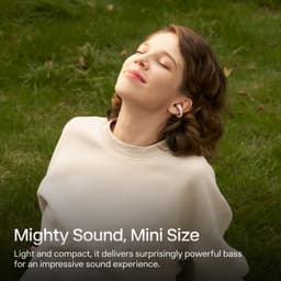 Shokz OpenDots ONE Open-ear Clip-on Oortjes – Dolby Audio – Draadloze Oordopjes – Roze — thumbnail 4