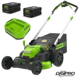 Greenworks PRO 60 volt accumaaier GD60LM61K4X — thumbnail 1