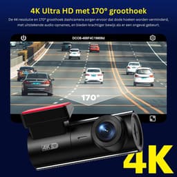 TopChoice® Dashcam voor de Auto - Autocamera - Rijrecorder - 64G SD-Kaart - Zwart — thumbnail 4