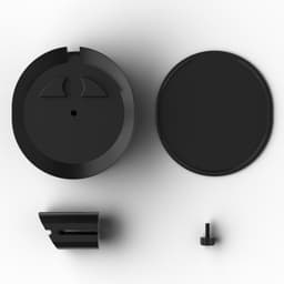 Muurbeugel geschikt voor Sonos Era 100 - Standaard geschikt voor Sonos Era 100 - Stopcontact Houder - Zonder boren - Kabelvrij & Stevig - Zwart — thumbnail 2