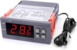Digitale Temperatuurregelaar Thermostaat met Verwarming en Koeling - 24V 10A — thumbnail 1