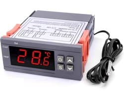 Digitale Temperatuurregelaar Thermostaat met Verwarming en Koeling - 24V 10A
