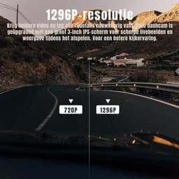 RWB® Dashcam Voor en Achter - Dashcam - Dashcams - Zwart - ‎9 x 4 x 5 cm — thumbnail 1