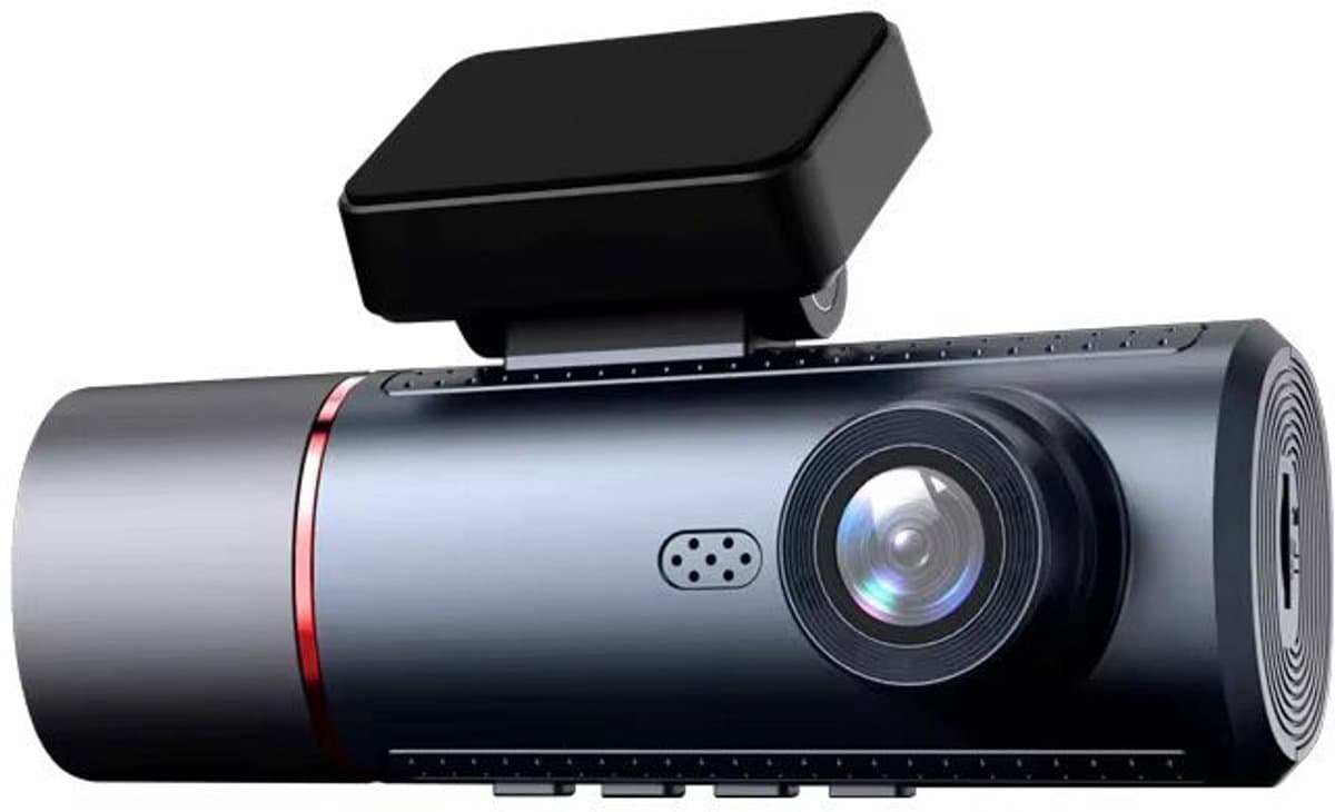Dashcam 4K, 3.16 Inch 3-Lens WiFi GPS – Voor-, Achter- & Binnenopname – Nachtzicht, Parkeerbewaking, G-Sensor – Full HD Video Recorder voor Taxi & Personenau — afbeelding 1