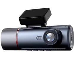 Dashcam 4K, 3.16 Inch 3-Lens WiFi GPS – Voor-, Achter- & Binnenopname – Nachtzicht, Parkeerbewaking, G-Sensor – Full HD Video Recorder voor Taxi & Personenau