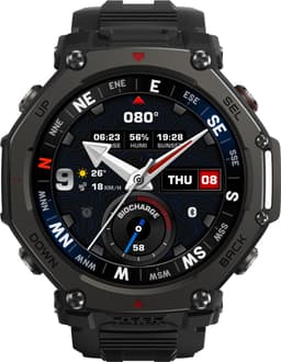 Amazfit T-Rex 3 Pro Smartwatch 48 mm Cool Black Militaire kwaliteit Outdoor sport GPS-tracking — thumbnail 1