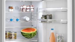 Bosch KGN362LAF - Serie 4 -Koel-vriescombinatie - Metaal look - Energielabel A - Total No Frost: nooit meer je vriezer ontdooien en geen condens in je koelkast - Led verlichting - Perfect Fit: zet je koelkast strak tegen de wand of in een nis — thumbnail 5