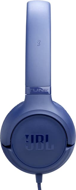 JBL Tune 530 USB-C - USB C Koptelefoon - Bedrade On-ear Headset voor iPhone 15, 16 & 17 - Met Microfoon - JBL Pure Bass - Samsung & Laptop - Blauw — thumbnail 2