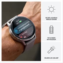 Garmin Venu 4 - Multisport smartwach - 45 mm - AMOLED - Slate Grijs/Zwart — thumbnail 5