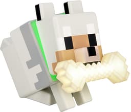 Minecraft Wolf GloBuddies 3D Kleur Veranderend Licht, Officieel Gelicentieerde LED Nachtlamp, Tik om Kleur te Veranderen, Gaming Merchandise, Op Batterijen Aangedreven – Paladone — thumbnail 2