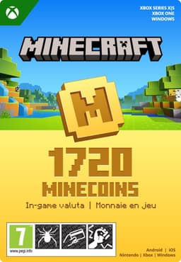 Minecraft: Minecoins Pack: 1720 Coins - Other - Consumable — thumbnail 1