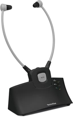 TechniSat STEREOMAN ISI 3 Draadloze stereo draadloze hoofdtelefoon voor televisie en muzieksystemen met dockingstation — thumbnail 1
