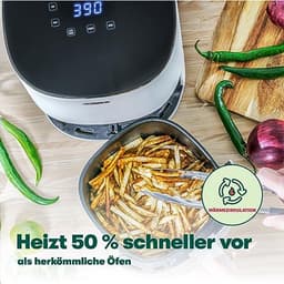 3 L Touchscreen Airfryer - mat wit — thumbnail 5