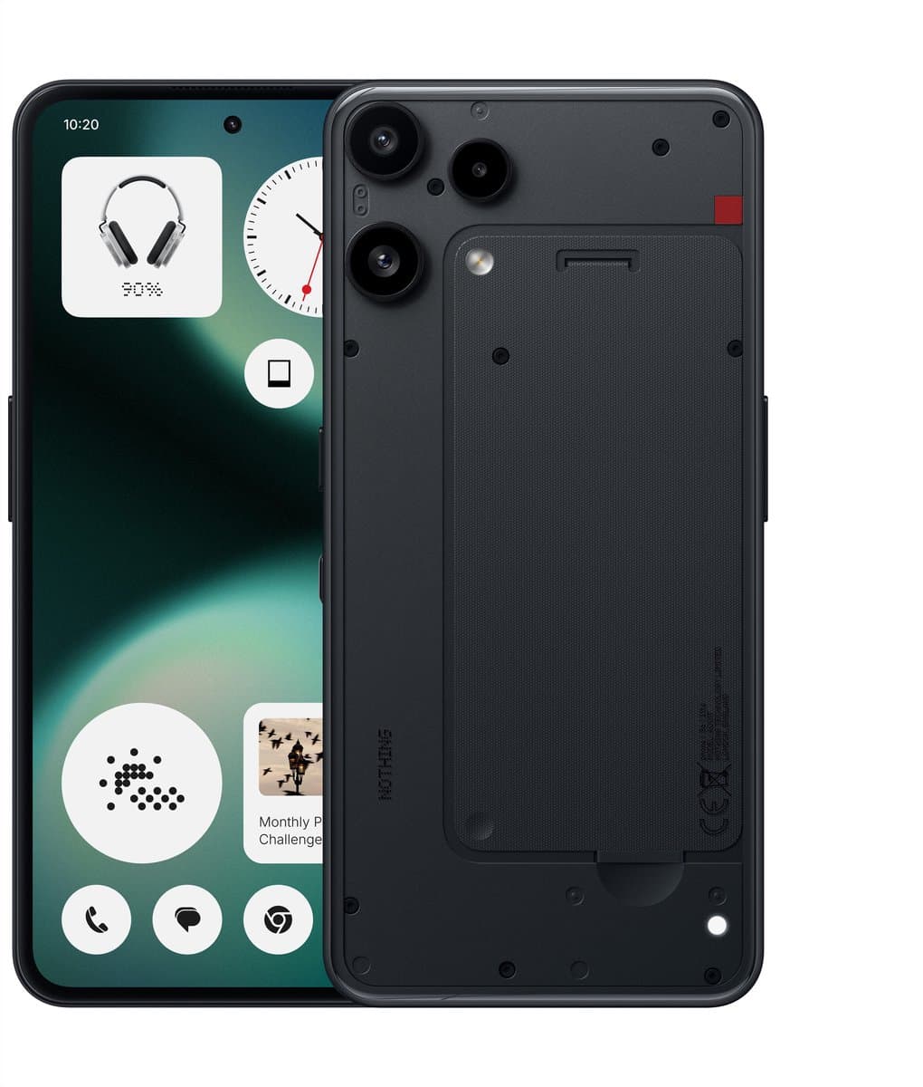 Nothing Phone (3a) Lite - 8GB/128GB - Zwart — afbeelding 1