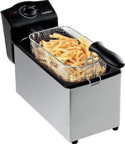 Elektrische Friteuse 3 Liter 2000W Roestvrij Staal Met Temperatuurregeling — thumbnail 1