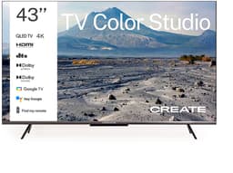 CREATE - QLED 4K 43" Smart TV met antireflectiescherm en gekleurde lijst - TV COLOR STUDIO — thumbnail 1