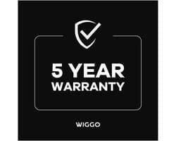 Wiggo WR‑CD18NFB(B) – Koel‑Vriescombinatie – 323 L – No Frost – 2 Deuren – 39 dB – Energieklasse B – 5 Jaar Garantie – Zwart