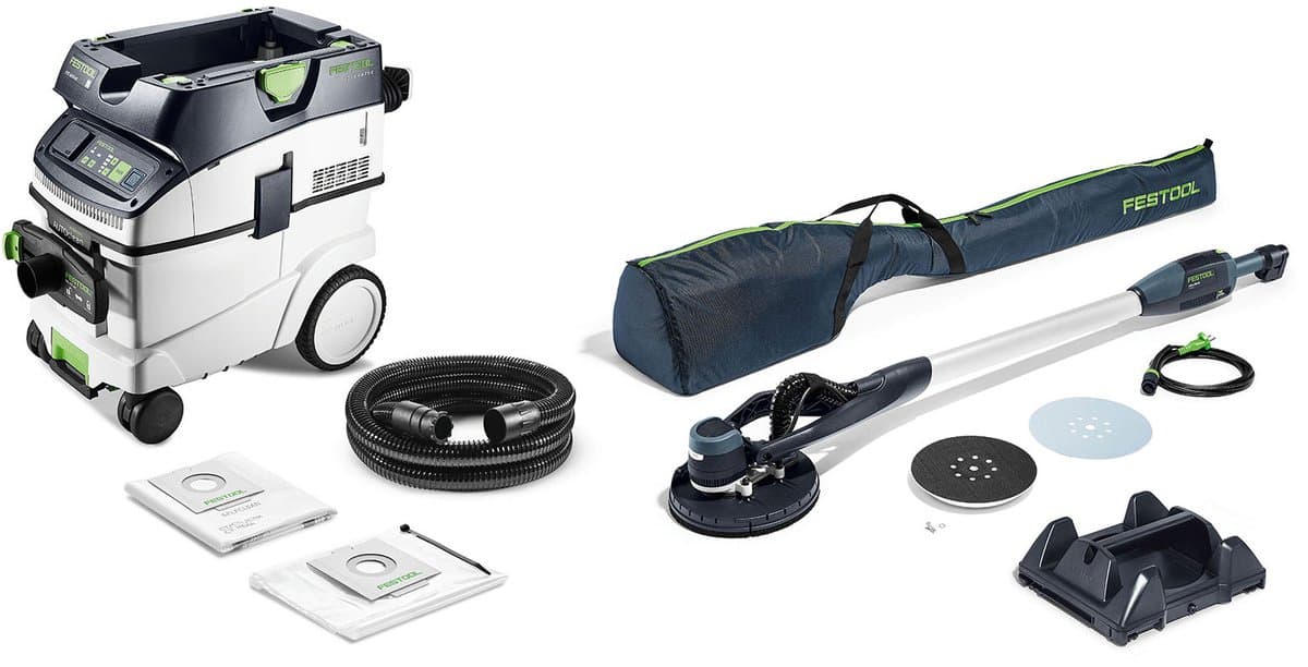 Festool langnek schuurmachine en stofzuigerset PLANEX LHS-E 225/C... — afbeelding 1