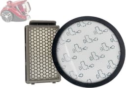 Kleanburg® Filter set geschikt voor Rowenta Compact Power XXL – ZR780000 - 2 delig — thumbnail 4