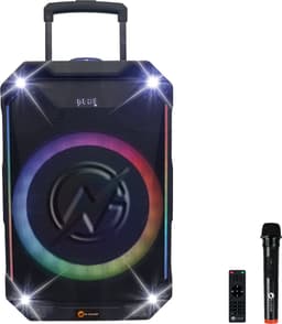 N-GEAR THE FLASH 1540 - Karaoke Speaker - 15" Woofer - Bluetooth - LED Lichtshow - Incl. Draadloze Microfoons — thumbnail 5