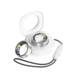 Royal Empire Smart Ring – Slimme Ring voor Heren & Dames – Inclusief Oplaaddoosje – Slaapmonitoring, Hartslag, Bloeddruk & SpO2 – IP68 Waterdicht – Nederlandse App – Zilver – Maat 9 — thumbnail 2