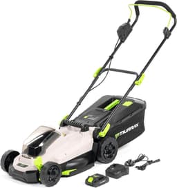 Accugrasmaaier 20V Li-Ion met inductiemotor - 33 cm maaibreedte, 5-traps hoogteverstelling — thumbnail 1