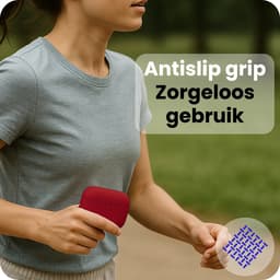 Hoesje - Geschikt voor Apple Airpods Pro 3 - Siliconen Hoes met Clip - Silicone Case Cover - Wijnrood — thumbnail 5