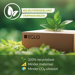 EGLO Las Palmas Plafondlamp met ventilator - 132cm - AC longer life - Wit — thumbnail 5