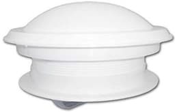 Witte dakventilator met vliegenbescherming voor caravan en boot — thumbnail 3