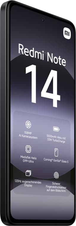 Smartphone-Redmi Note 14-6GB+128GB-Zwart — thumbnail 3