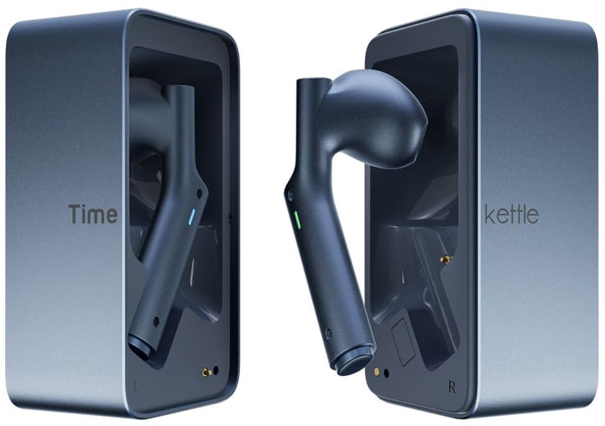 Timekettle W4 - AI Vertaal Oortjes met Auto-Correctie & Bone Voiceprint Sensor voor optimale spraakherkenning - Handsfree Translator Earbuds — afbeelding 1