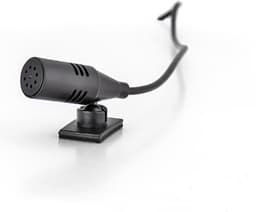 Caliber Microfoon Autoradio - Universele microfoon voor autoradio - 3,5mm jack aansluiting - Kleur Zwart (RADIO-MIC) — thumbnail 1
