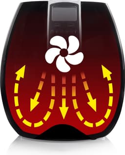 Princess Digitale Airfryer XL 182020 - Heteluchtfriteuse - 3.2 liter - 8 voorgeprogrammeerde programma’s - Inclusief grillrek - Zwart — thumbnail 3