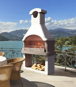 Sarom Fuoco - Betonnen barbecue - Columbia - Houtskool - 88 x 58 x 197,3 cm — thumbnail 4