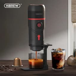 Draagbare Koffiemachine - Koffiezetapparaat Met Thermoskan - Inclusief USB + Lichtnet + Opbergtas + Standaard - Koffiemaker 12 Volt - Onderweg 3 in 1 - Nespresso - Dolce Gusto - Koffiepoeder - Groen — thumbnail 2